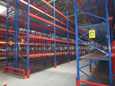 【贯通货架 南京货架 货架 仓库货架】价格,厂家,图片,仓储货架,南京绿恒耐德物流设备制造-