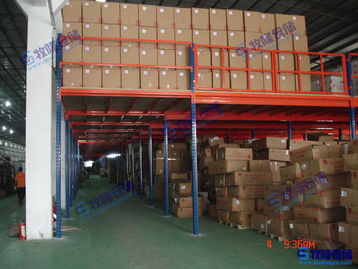 组合式阁楼仓储货架 食品仓库阁楼货架 牧隆阁楼货架厂