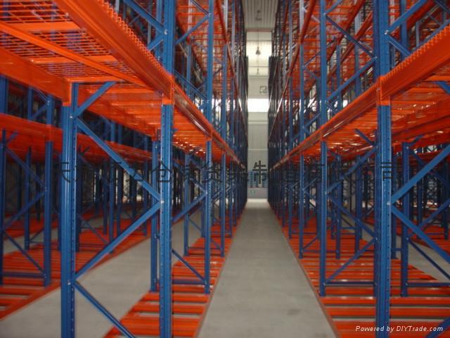 窄巷道货架 - 天津顶力 (中国 天津市 生产商) - 仓储设备 - 物流 产品 「自助贸易」