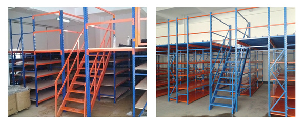 阁楼式货架 高效利用空间的多功能仓储解决方案